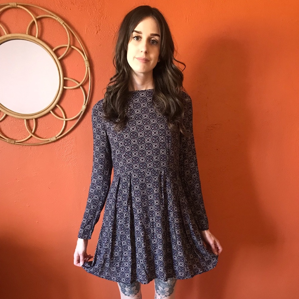 Fashion Union Long Sleeve Mini Dress